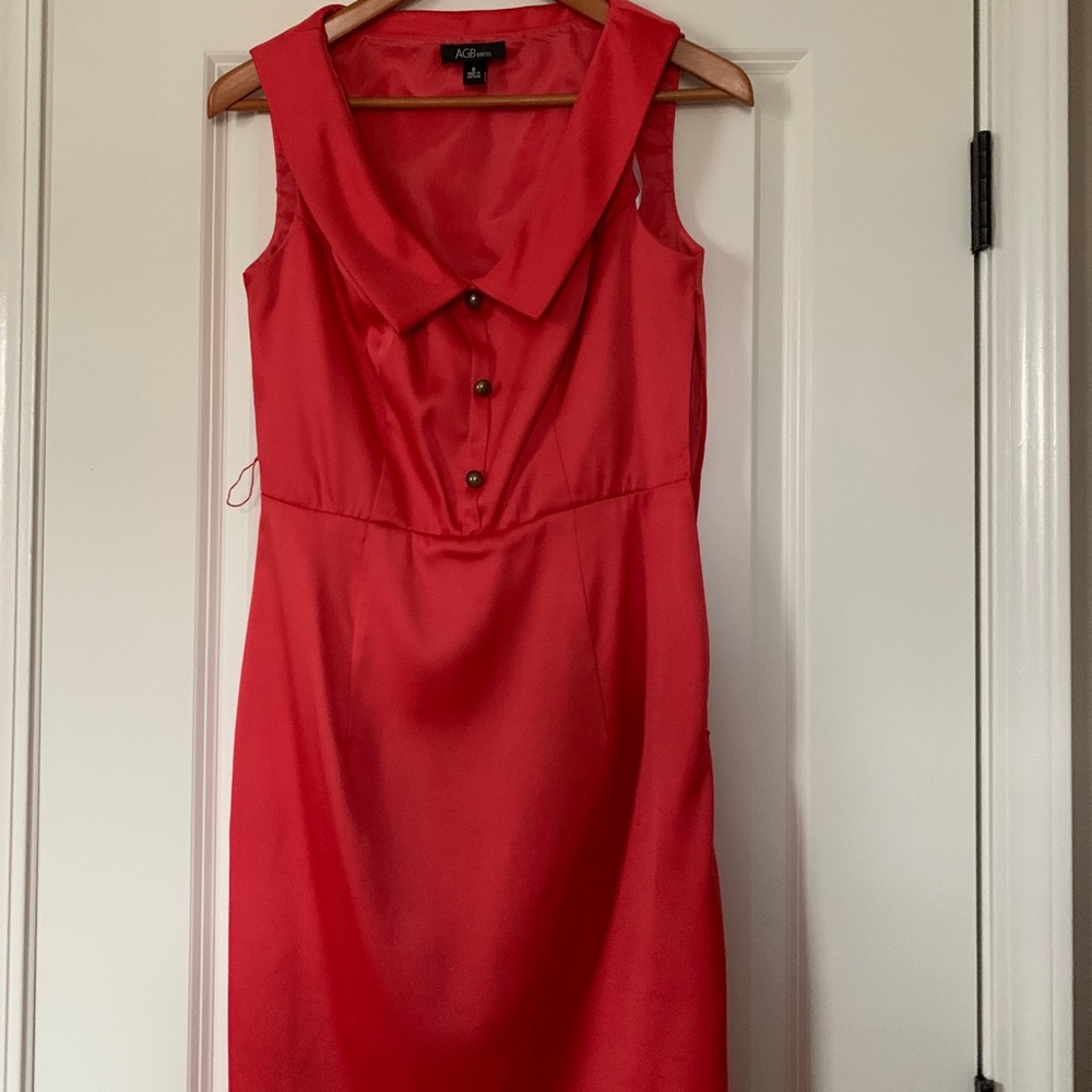 Collar Cocktail Dress